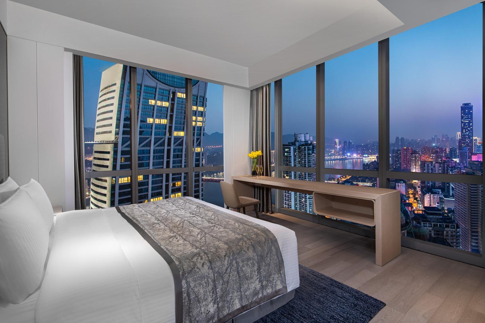 Ascott Raffles City Trùng Khánh Ngoại thất bức ảnh