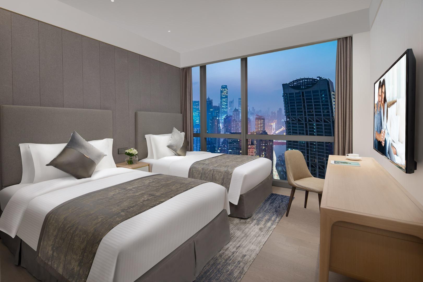 Ascott Raffles City Trùng Khánh Ngoại thất bức ảnh