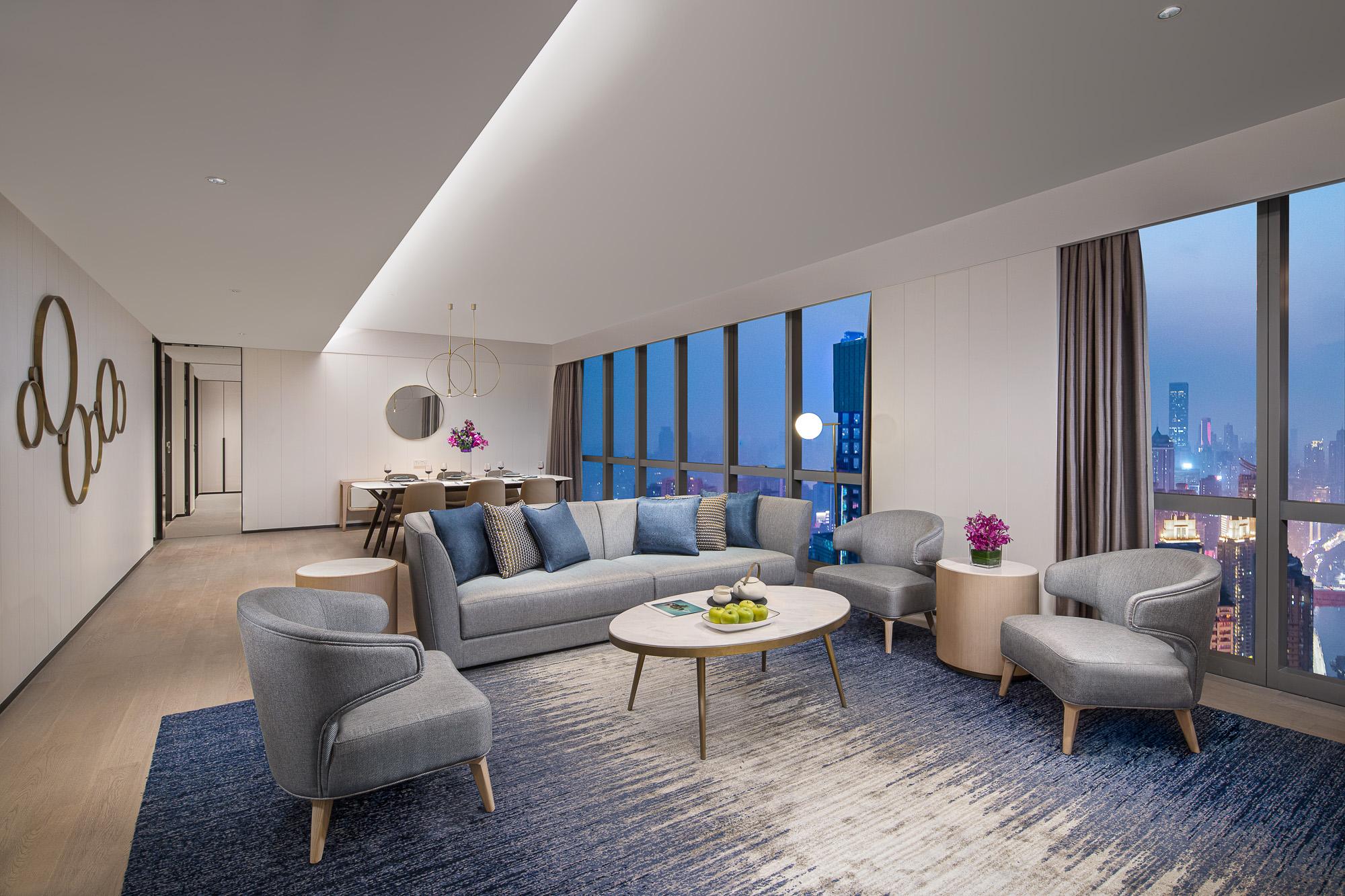 Ascott Raffles City Trùng Khánh Ngoại thất bức ảnh