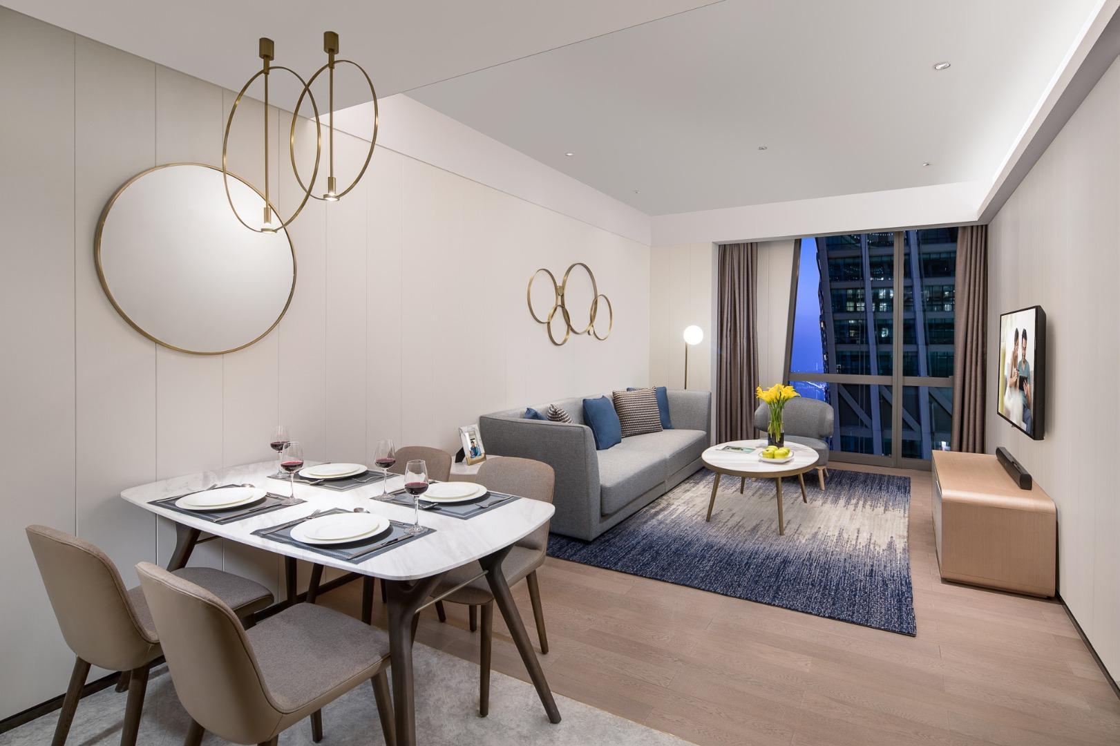Ascott Raffles City Trùng Khánh Ngoại thất bức ảnh