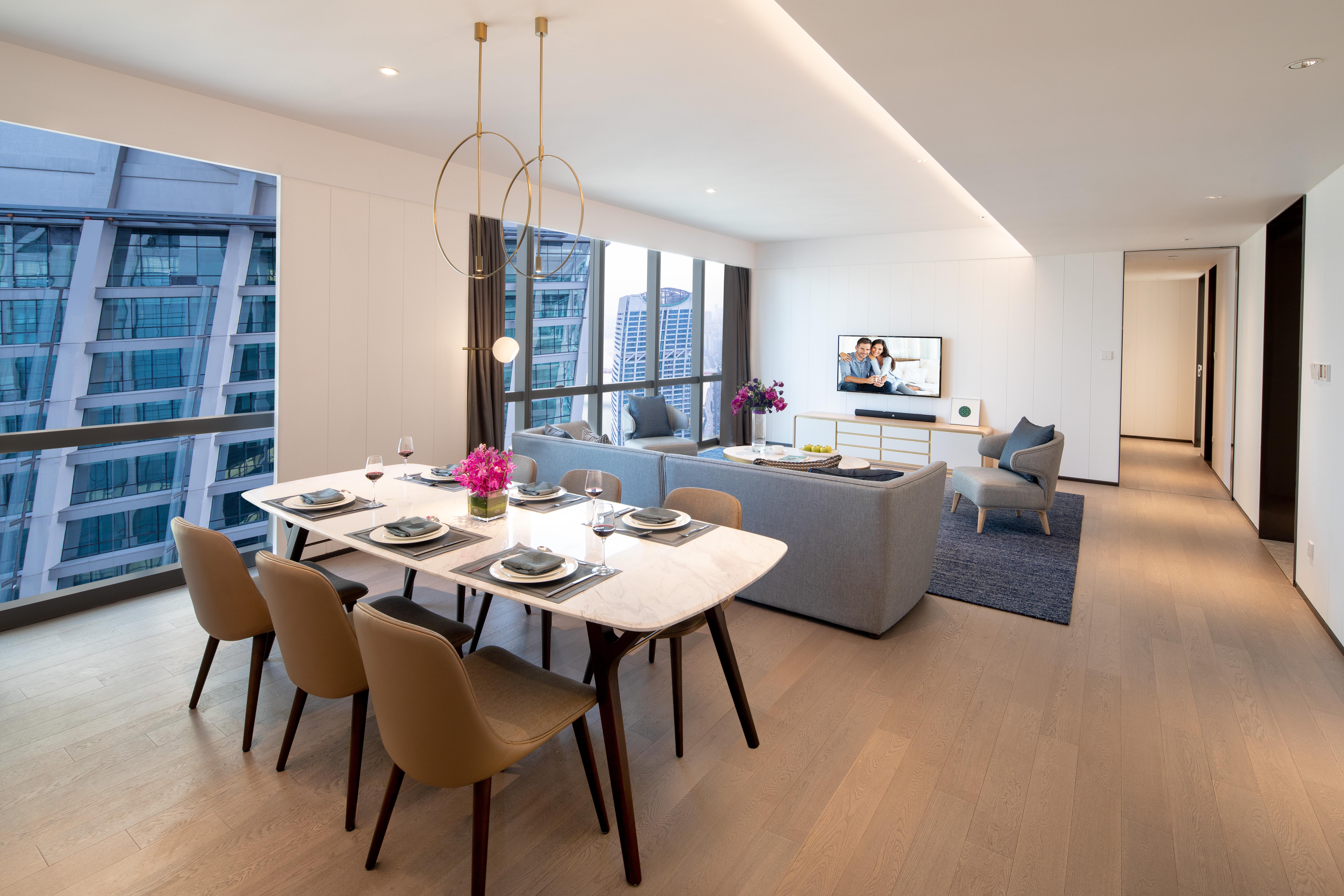 Ascott Raffles City Trùng Khánh Ngoại thất bức ảnh